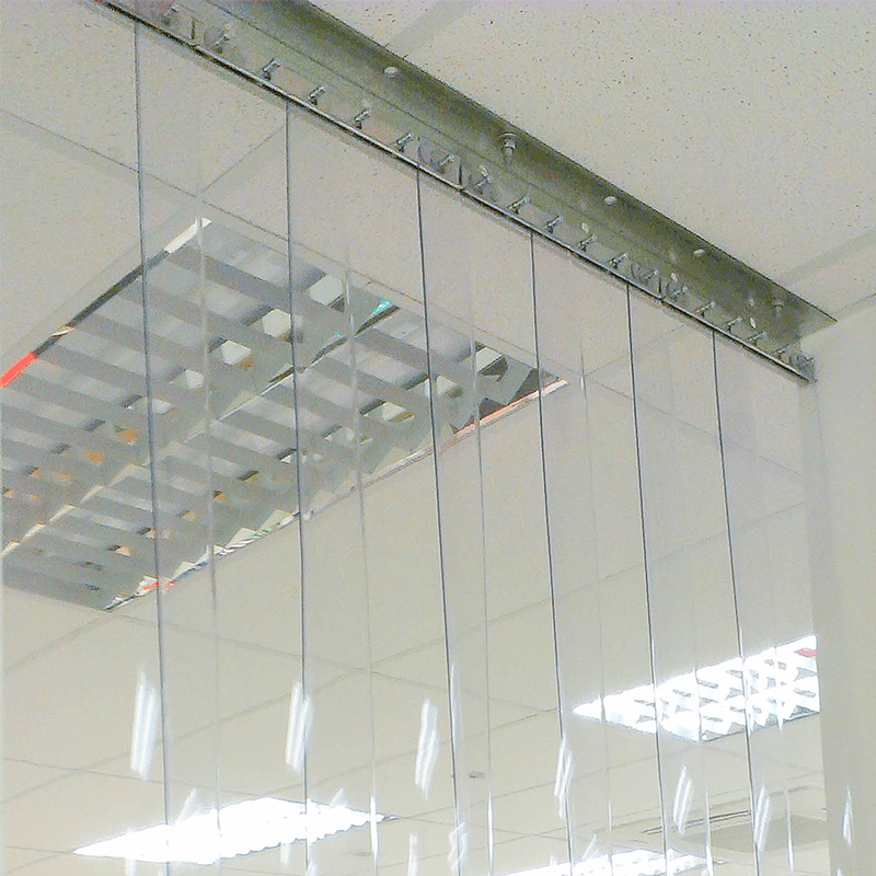 Transparent PVC curtain