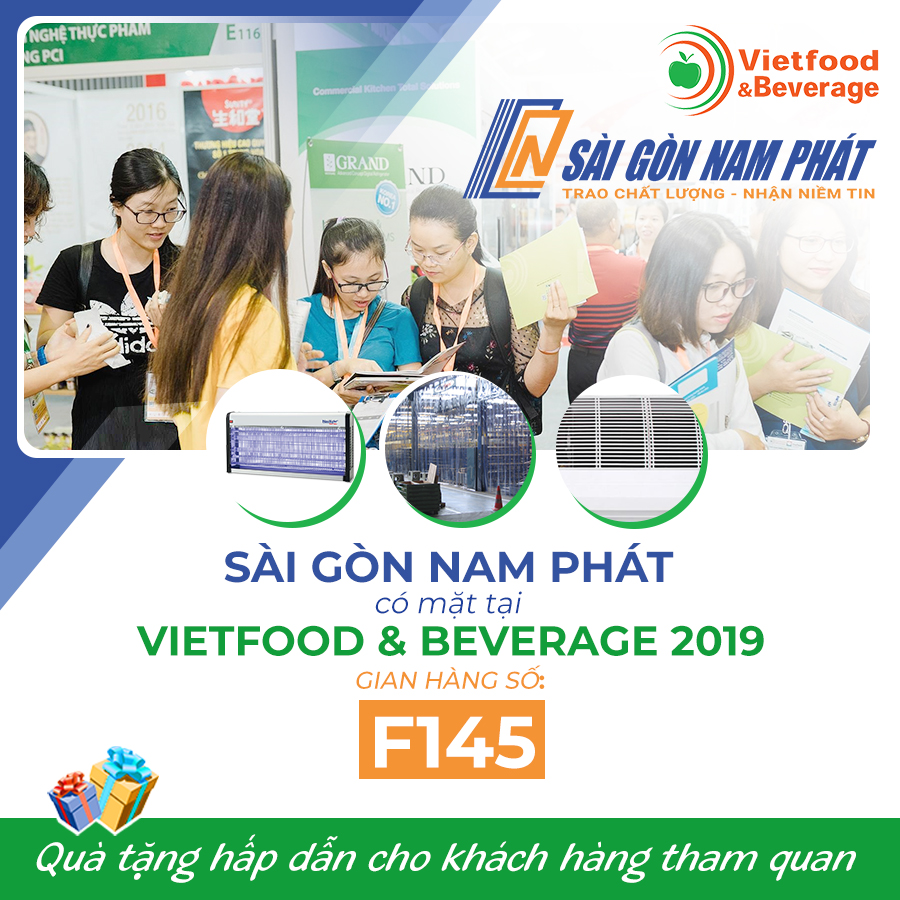 Sài Gòn Nam Phát tham gia Vietfood 2019