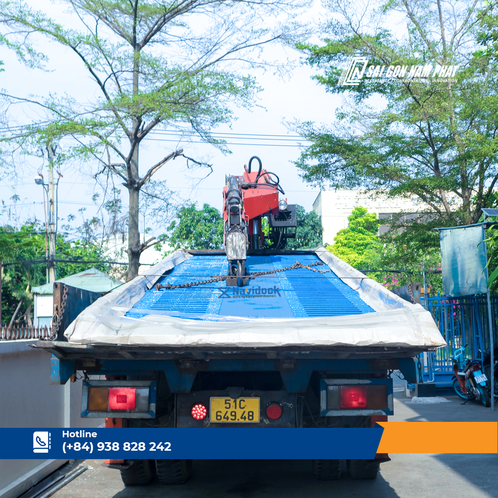 SGNP vận chuyển và bàn giao cầu dẫn hàng toàn quốc 2 Ramp 4